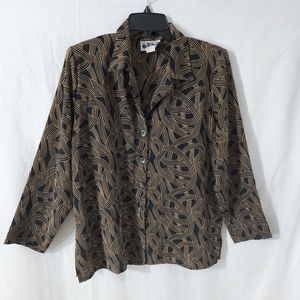 J Michelle  botton shirts size Large